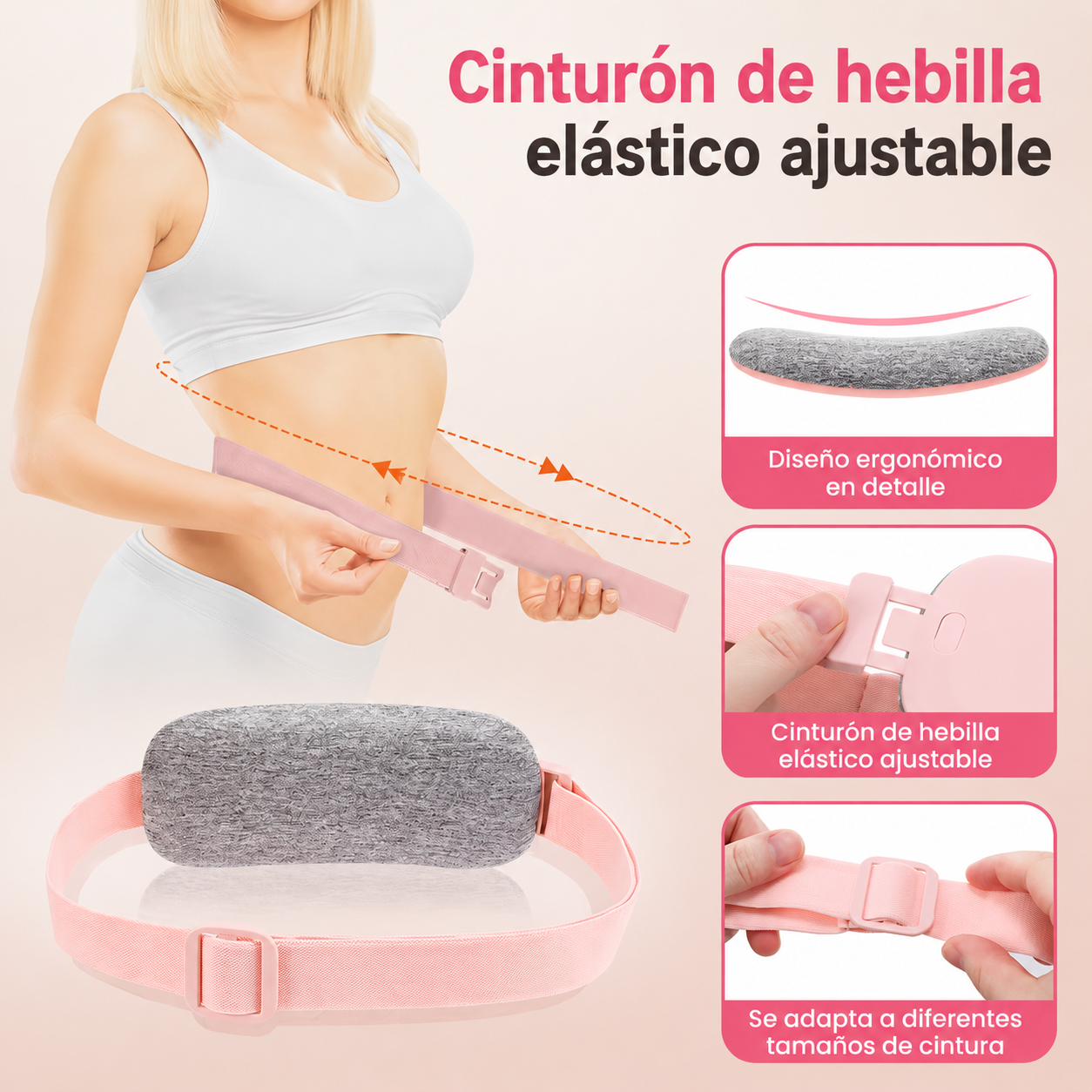 Cinturón térmico menstrual